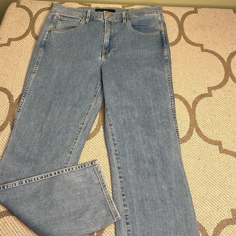 3x1 Claudia Mid-Rise Stretch Slim Cropped Jeans blue jeans - Picture 8 of 14